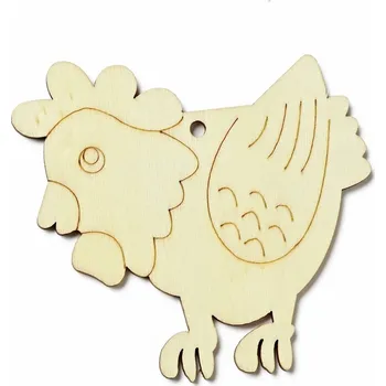 Dřevěná hračka Slepička - dřevěný výřez