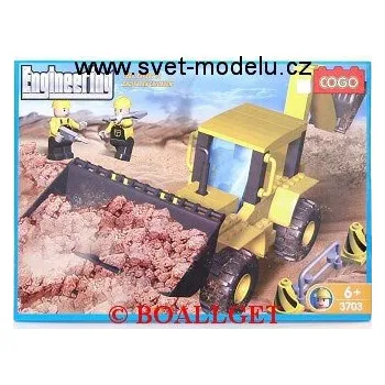 autíčko COGO TRAKTOR NAKLADAČ 3703