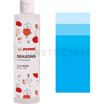 Potravinářské barvivo Přírodní barvivo, koncentrát z kakaového másla - modré, 200 g - NC03 | PAVONI, Seasons