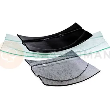 Příslušenství pro stolní telefon Bílý skleněný podnos 600 x 240 mm | BDK, Swing