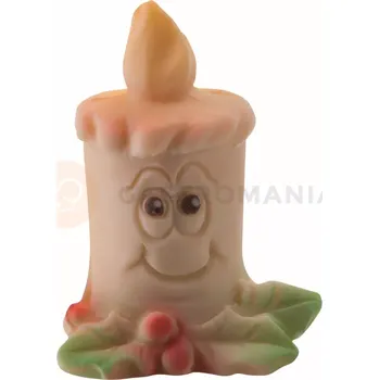 Čokoládová tyčinka Silikonová 3D forma na pralinky - svíčka, 55x40x65 mm, 30SM079 | MARTELLATO, Silicone Idea