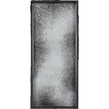 Obdélníkový podnos Tray Ethnicraft skleněný Frost Heavy Aged Mirror Medium