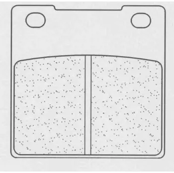 Brzda pro motocykl Zadní brzdové destičky CL-Brakes SUZUKI GSX 600 F 1988-2004 směs RX3