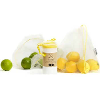 Svačinový box Sáček Frusack Duo Yellow set 2 ks