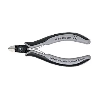 Kleště KNIPEX Kleště štípací boční přesné pro elektroniku ESD 125 mm 7902125ESD