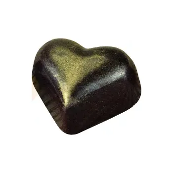 Čokoládová tyčinka Polykarbonátová forma na pralinky a čokoládu - srdce, 35 ks x 8g, 34,7x22x16 mm - MA1526 | MARTELLATO, Heart