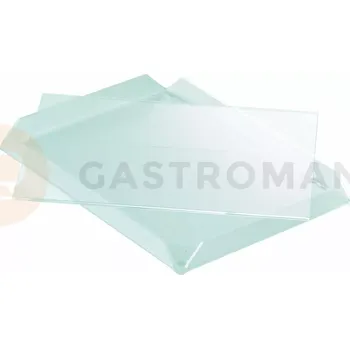 Čokoládová tyčinka Prezentační tác z plexiskla na čokoládu a pralinky - 16,5x22,5x0,2 cm - VP01201 | MARTELLATO, Plexiglass Display