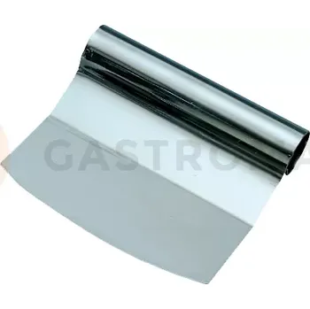 Výrobník cukrové vaty Nerezová stěrka na čokoládu - 12 x11 cm - RC110 | MARTELLATO, Steel Scrapers