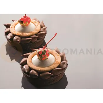 Kuchyňská sůl Forma s mikroperforací na zákusky a dezerty - 600x400 mm, 15 ks x 70/80x20 mm, 88 ml - FF09 | PAVONI, Formasil