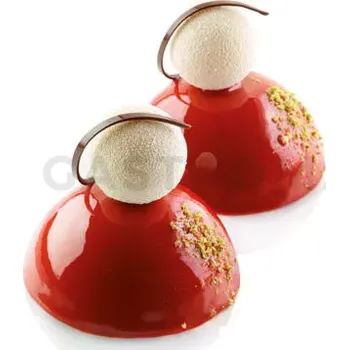 Kuchyňská sůl Silikonová forma 600x400 mm SQ003 Half Sphere, 28x90 ml, 70x35 mm | SILIKOMART, 60x40 Sessanta Quaranta