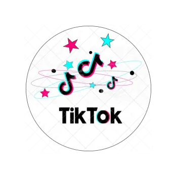 Jedlá dekorace na dort TIK TOK bílí, VARIANTA Jedlý papír 1413