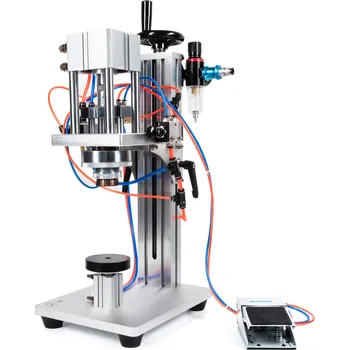dílenský stroj Stolní lis pro krimpování / uzavírání skleněných parfémových lahviček a flakonů