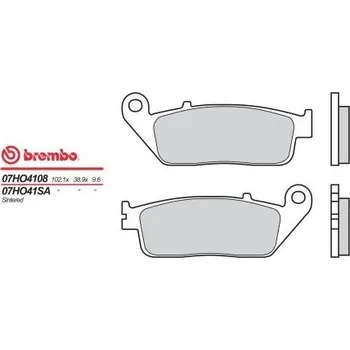 Motodíl Přední brzdové destičky Brembo Honda 250 CBR RR 2017 - 2018 směs 08