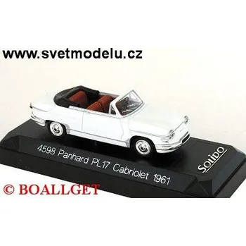 Plastikový model Solido PANHARD PL 17 CABRIO 1961 150275