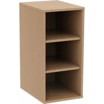 Policová skříň Skříňka 1 sloupec - policová, Barva lamina třešeň, Rektifikace - stavitelné nožky NE Křovina s.r.o. MS102