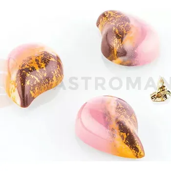 Čokoládová tyčinka Tritanová forma na pralinky - kapka, 24 ks x 8 ml - Goccia-P | SILIKOMART, Chocado