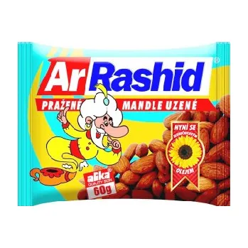 Slaná pochutina Alika Zdravé ořechy Mandle pražené s uzenou příchutí 60g