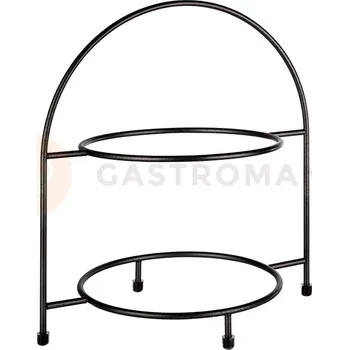 Stojan na sedlo Kovový stojan na 2 koše, v 30 cm | APS, Industrial