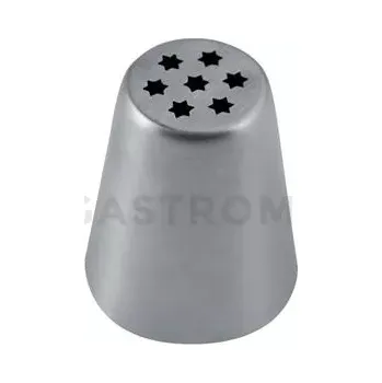 Výroba svíčky Zdobící špička - hvězdičky - 37x42x23 mm - BX0001-1 | MARTELLATO, Fancy Piping Nozzles