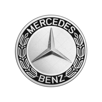 Jedlá dekorace na dort MERCEDES, VARIANTA Jedlý papír 1114