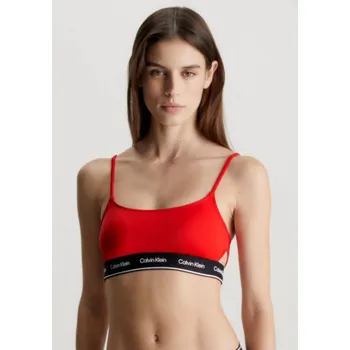 Dámské plavky Dámské plavky Calvin Klein KW0KW02425 + KW0KW02431 XNE M Červená