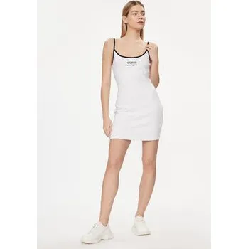 Dámské šaty Guess Každodenní šaty E4GK00 KBP41 Bílá Slim Fit M