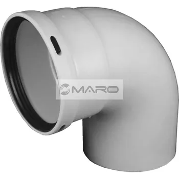 Kouřovod Regulus Koleno spalinové 90° PP 60 mm, 8815