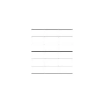 Speciální papír etikety 68x36 mm, 2400 ks