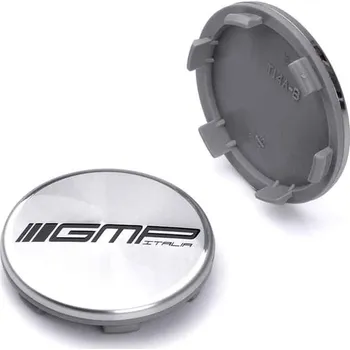 Alu kolo Středová krytka alu kola Ø 54,5/59mm, GMP C201, stříbrná, stříbrný okraj