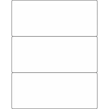 Samolepící etiketa Etikety PRINT 190x80 mm bílé fotomatné (100xA4)