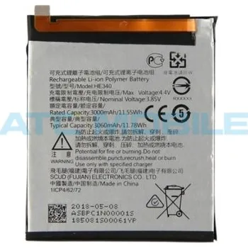 Baterie pro mobilní telefon Baterie Nokia HE322/HE340 3000 mAh, Li-Pol a zpět 22 Kč s ATC Clubem