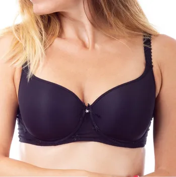 Podprsenka Louisa Bracq - Chantilly podprsenka vyztužená noir 70D 440-08