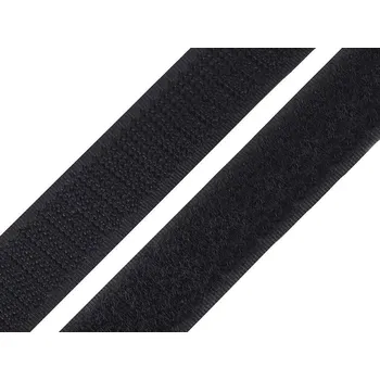 Galanterie Suchý zip háček + plyš šíře 25 mm