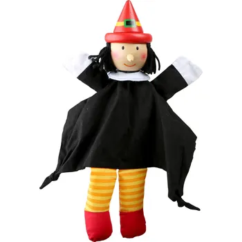 Dřevěná hračka Small Foot Dřevěná loutka maňásek černokněžník