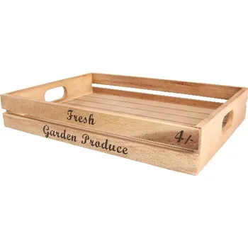 T&G WoodWare Přepravka FGP BAROQUE, rustikální akát|TaG WoodWare