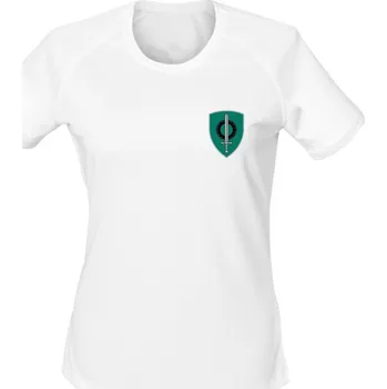 Dámské tričko Dámské funkční tričko 141. zásobovací prapor (Pardubice) - simple - bílá