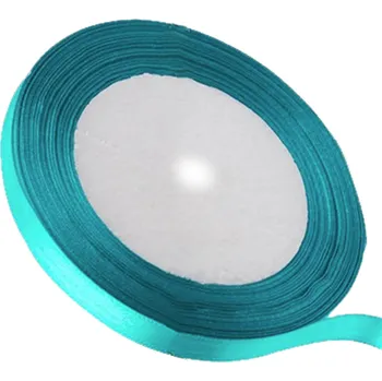 Stuha Saténová stuha 16 mm; tyrkysová; 23 m