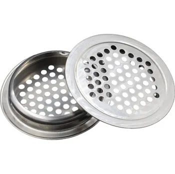 Větrací mřížka Nerezová větrací mřížka Ø65mm 10ks (MRK65)