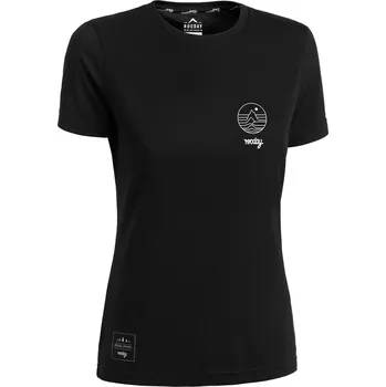 cyklistický dres dámský dres s krátkým rukávem Rocday Woody Black