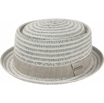 Klobouk Letní šedý klobouk Porkpie Stetson - S (55 cm)