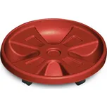 Gardino Gardino, podmiska pod květináč s kolečky 35 cm, terakota