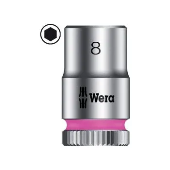 Gola hlavice Nástrčná hlavice barevná Wera 8790 HMA 6-ti hran 1/4", 8mm