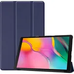 2v1 Smart flip cover + zadní plastový ochranný kryt pro Samsung Galaxy Tab A 8.0 2019 - modrý