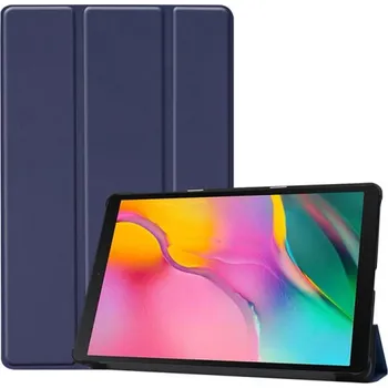Pouzdro na tablet 2v1 Smart flip cover + zadní plastový ochranný kryt pro Samsung Galaxy Tab A 8.0 2019 - modrý