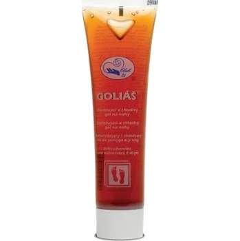 Kosmetika na nohy Goliáš - chladivý a osvěžující gel na nohy kosmetika
