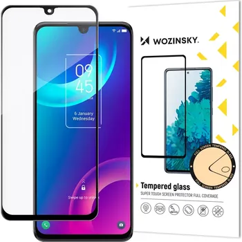 Wozinsky 5D tvrzené sklo s rámečkem pro TCL 30 5G , černá 5907769309724