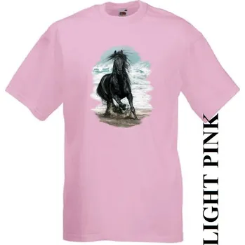 detske-levne-bavlnene-tricko-potisk-kun-plaz Barva: Pink - růžová, velikost: 128