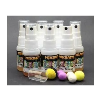 Nástraha Mikbaits Pop-up Fluo Spray 30ml Pampeliška