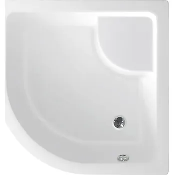 Sprchová vanička Sprchová vanička akrylátová, čtvrtkruh 80x80x28cm včetně nožiček, R550