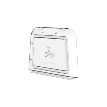 Dvířka pro psa Čelo k plastovému pařeništi